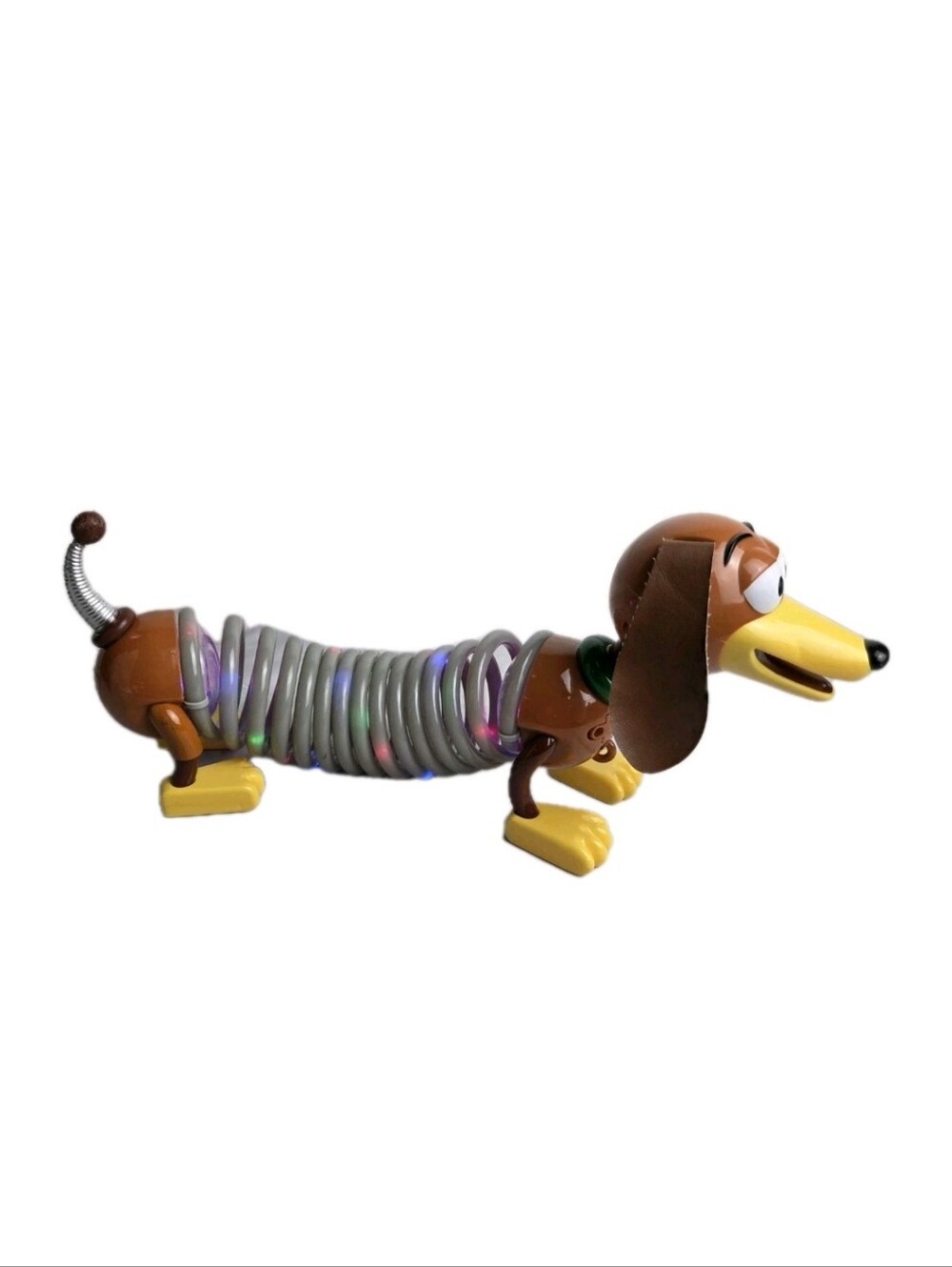 Disney Parks TOY STORY 4 Light Up Stretchy Coils SLINKY DOG Toy MOOD LAMP Works